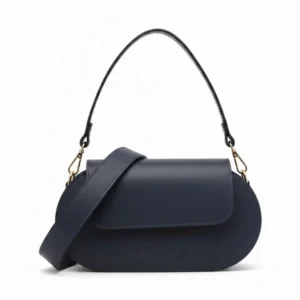 RUBIS | Italiaanse leren tas – Blauw