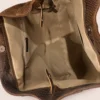 LOLA – Tas van Italiaans leer met python-embossing – Donker taupe