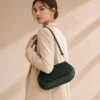 RUBIS | Italiaans lederen tas – Donkergroen