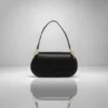 RUBIS | Italiaanse leren tas – Zwart