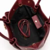 4fe47b977419ac924c1762d6af5723f5ec3bb106af76bd7630214a22354aae80 Yara Burgundy leren tas – Italiaans vervaardigd