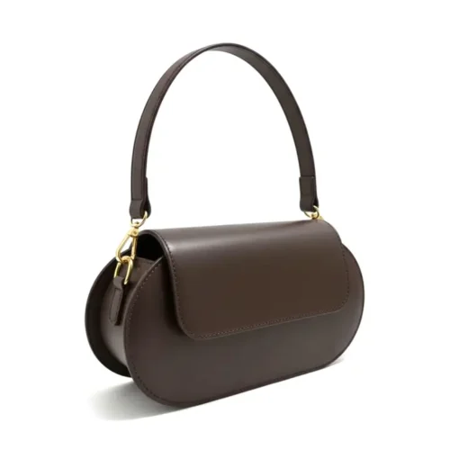 5638ad4681dac7834242f655f4276449db377751d4aab0615e81c10a7ad62c23 RUBIS | Italiaanse leren tas – chocolade