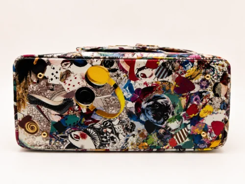 Tas ARIA – Meer­kleurig leer – Italiaanse fabricage
