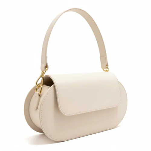 RUBIS | Italiaans leren tas – Beige