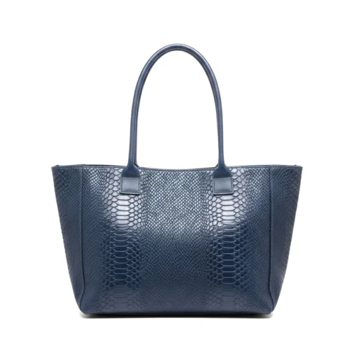 LOLA – Tas van Italiaans leer met pythonstructuur – Navy