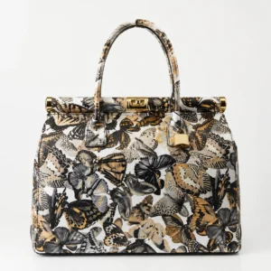 NORA – Papillon d’Oro | Leren tas Gemaakt in Italië
