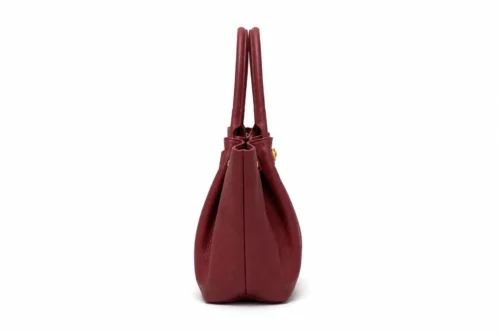 f5520f5f3e149520a39190ed7623e9cff750243071e40036485e634e1c5a1ebb Yara Burgundy leren tas – Italiaans vervaardigd
