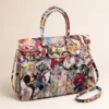 Tas ARIA – Meer­kleurig leer – Italiaanse fabricage