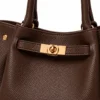 294fd4dc14cc1a89290bfd66c785d0d223fb91c276cb355314917165f6fe9099 Leren tas Yara Brown – Italiaans vervaardigd