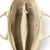BELLA CLASSICA – Leren shopper in beige | Gemaakt in Italië