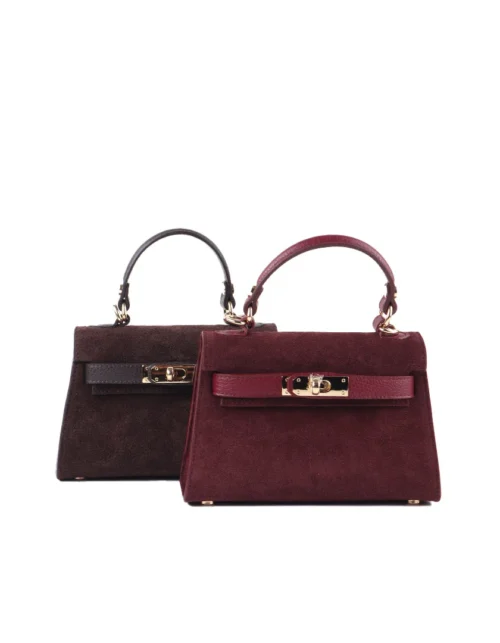 Giuliano - Lederen handtas - Suede