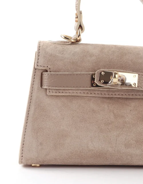 Giuliano - Lederen handtas - Suede