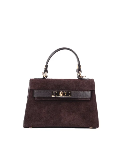 Giuliano - Lederen handtas - Suede