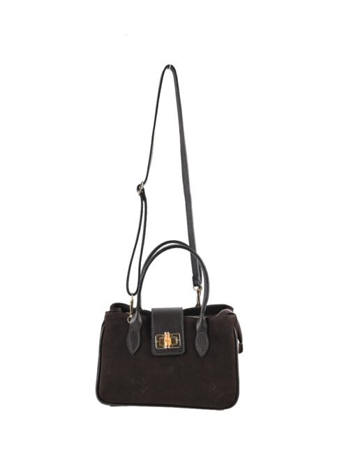 Giuliano Lederen handtas - Suede
