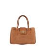 Giuliano Lederen handtas - Suede