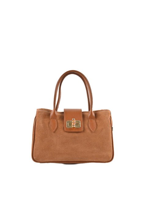 Giuliano Lederen handtas - Suede