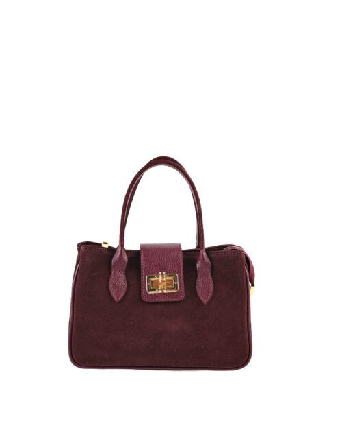 Giuliano Lederen handtas - Suede