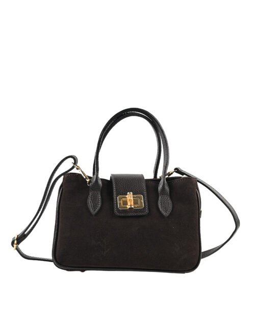 Giuliano Lederen handtas - Suede