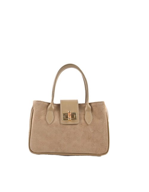 Giuliano Lederen handtas - Suede